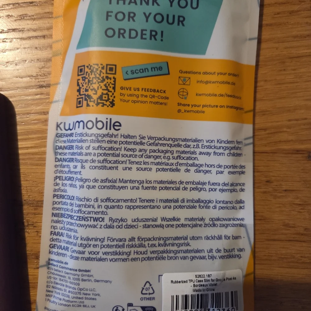 Purple Phone Case For Google Pixel 4A